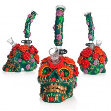 Стеклянный бонг<br> Skull Mexican