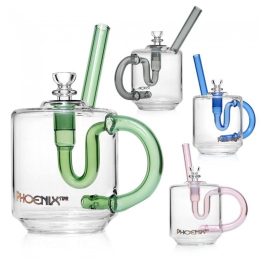 Стеклянный бонг Phoenix Wake-N-Bake Cup