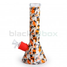 Стеклянный бонг<br> Classic Print with Silicone Joint
