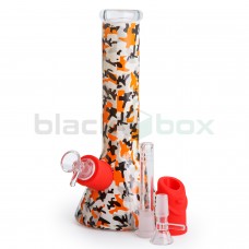 Стеклянный бонг<br> Classic Print with Silicone Joint