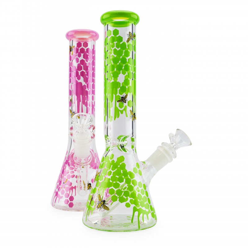 Стеклянный бонг HoneyBee Beaker