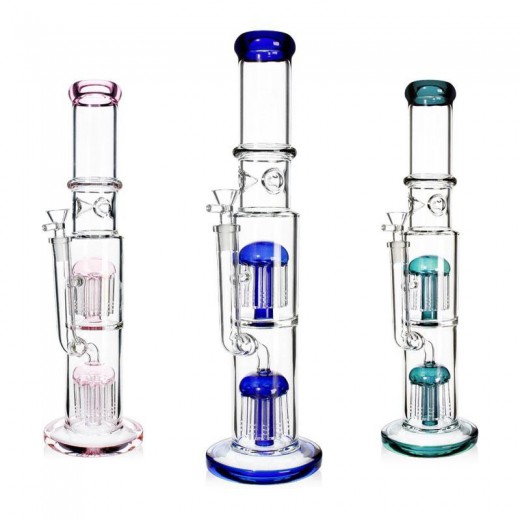 Стеклянный бонг High Double Arms Tube
