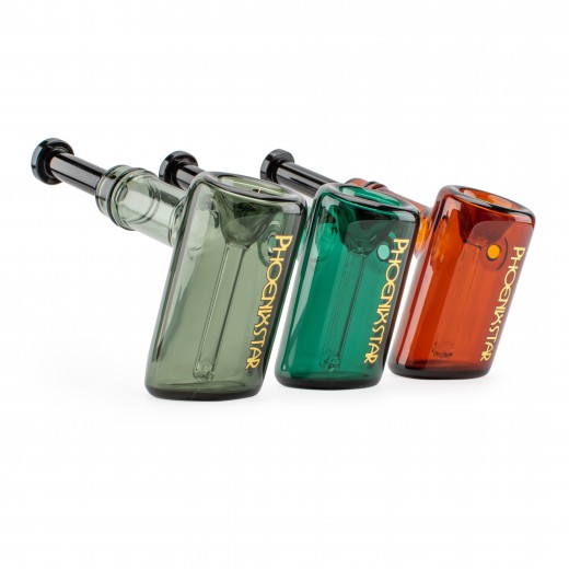 Скляний баблер Phoenix Pipe Handle