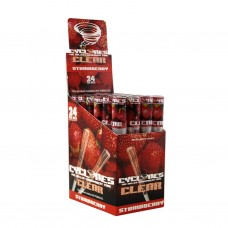 Прозрачные конусы<br> Cyclones Clear Strawberry KS
