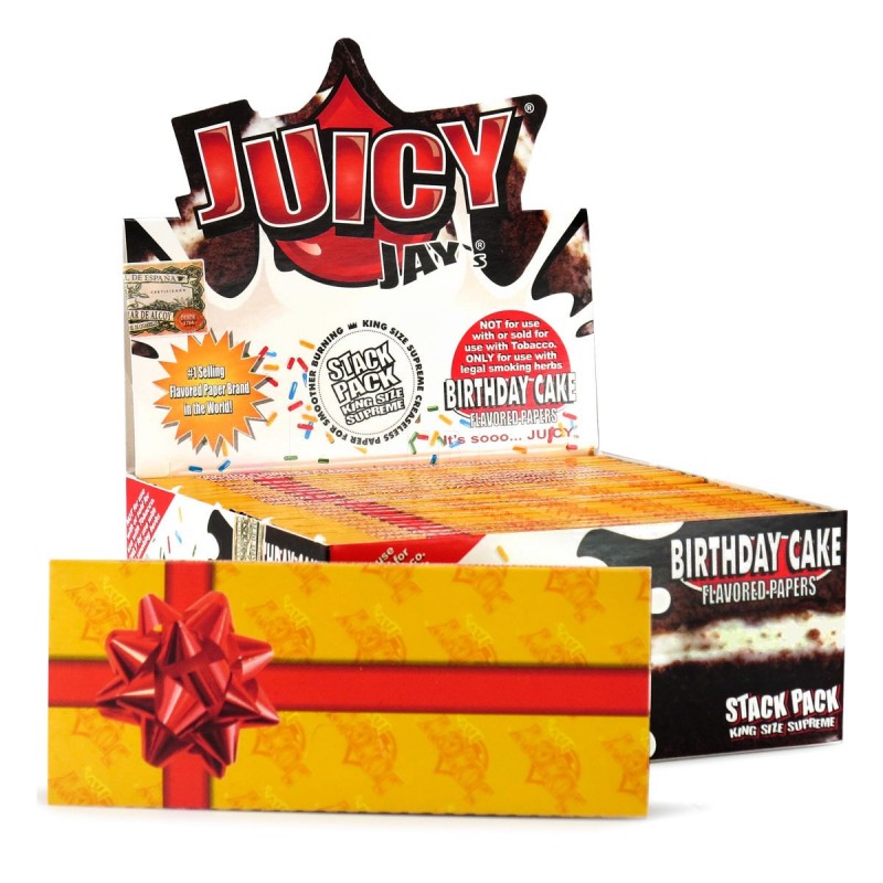 Папір зі смаком Juicy Jay's Birthday Cake KS