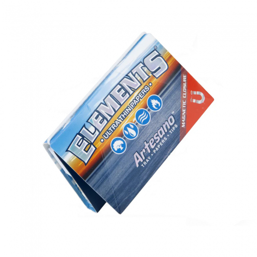 Папір для самокруток Elements Blue Artesano King Size Rice