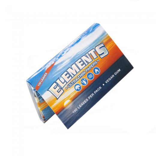 Папір для самокруток Elements Blue SW Double Window Rice Папір для самокруток Elements Blue SW Double Window Rice