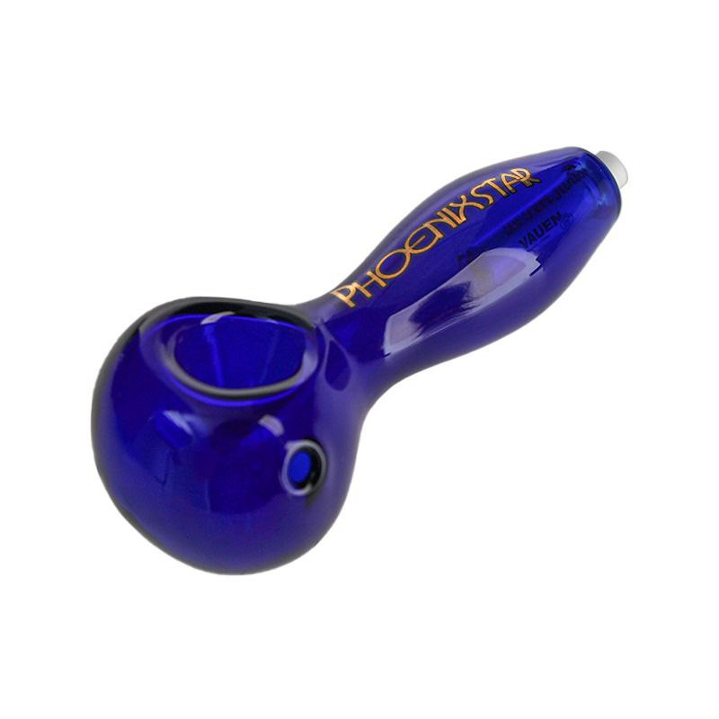 Скляна трубка Phoenix Spoon Carbon