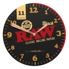 Настінний годинник<br> RAW Black