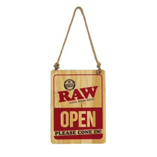 Вывеска RAW Please Cone In