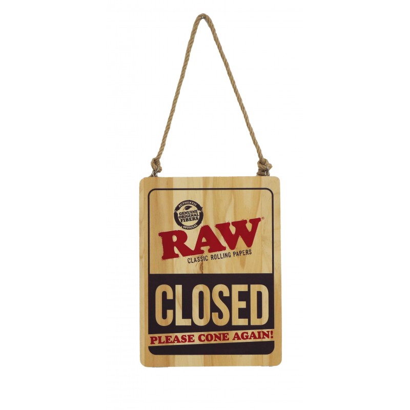 Вывеска RAW Please Cone In