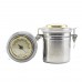 Контейнер с гигрометром Metal Jar Large