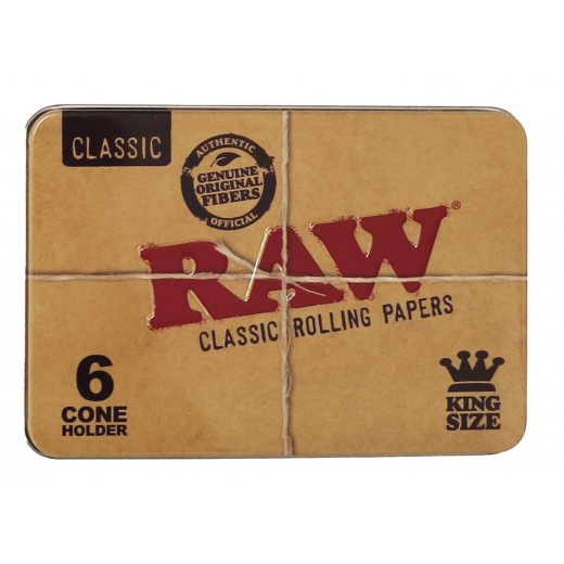 Контейнер RAW Tin Cone Case King Size