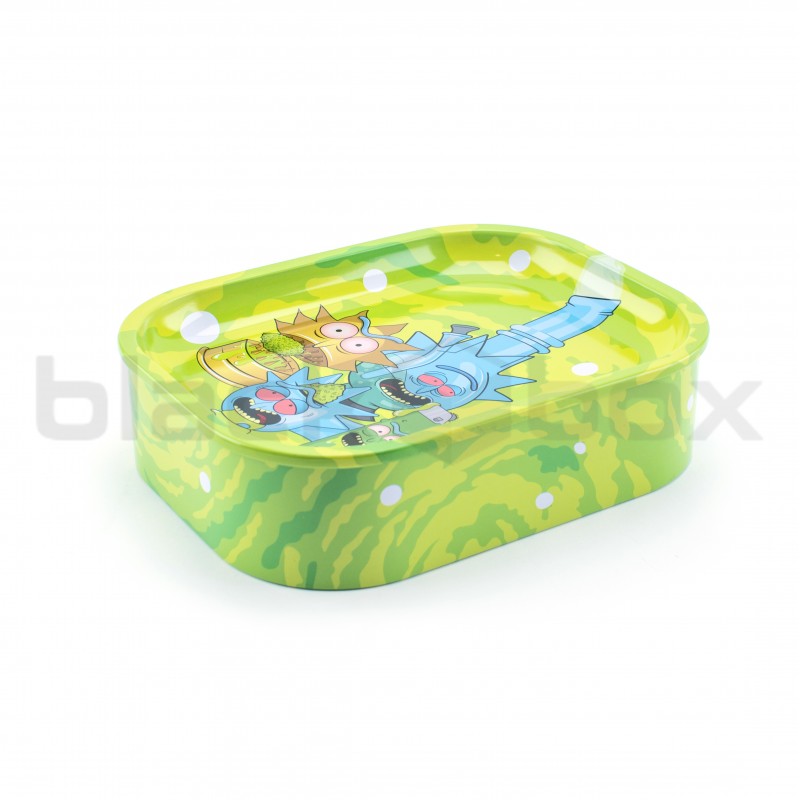 Контейнер + піднос Rick-n-Morty Cache Box