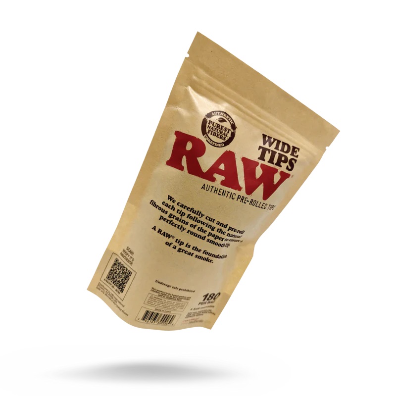 Фільтри для самокруток RAW Wide Pre-Rolled Bag