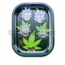 Металевий піднос<br> Rick-N-Morty Leaf